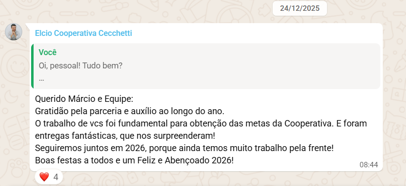 Depoimento da Cooperativa Cecchetti